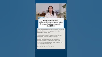 PERNAH BLUNDER ! Rahayu Saraswati Djojohadikusumo, Keponakan Presiden Prabowo Mundur dari DPR RI
