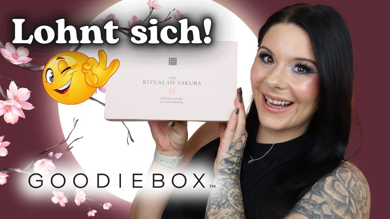 Die lohnt sich! 🥰 Goodiebox X Rituals of Sakura UNBOXING