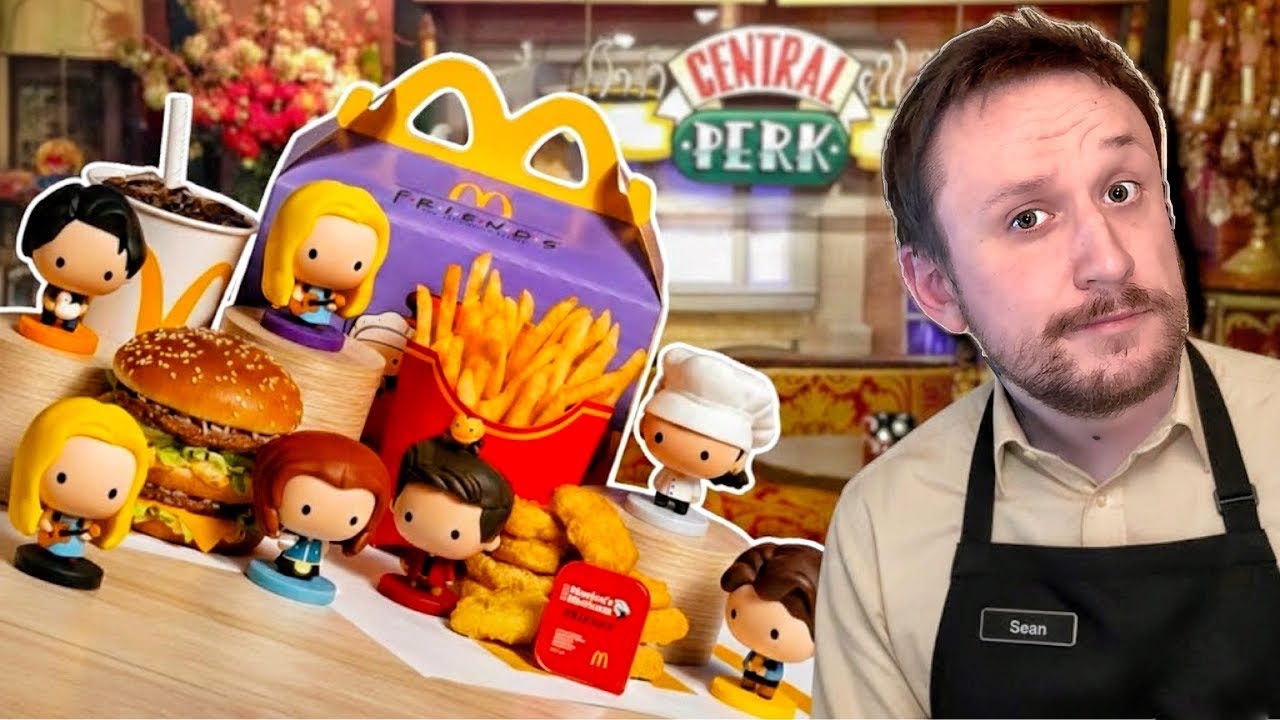 McDonald’s FRIENDS Adult Happy Meal UNBOXING 🍔 (UK Release!)