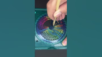 This Wave-Like Pattern Is Hypnotic! | Mesmerizing ASMR Spirograph Art! #asmr #art