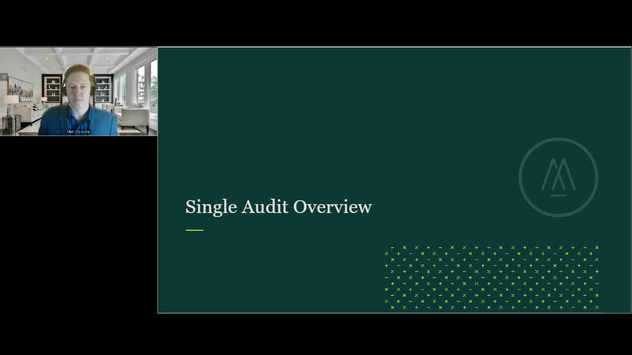 Single Audit Overview: Common Findings and Pitfalls
