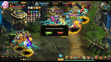 ➜ Wartune Gameplay - Cross-server Guild Battle - ΣNVY☆UZ vs. Risen
