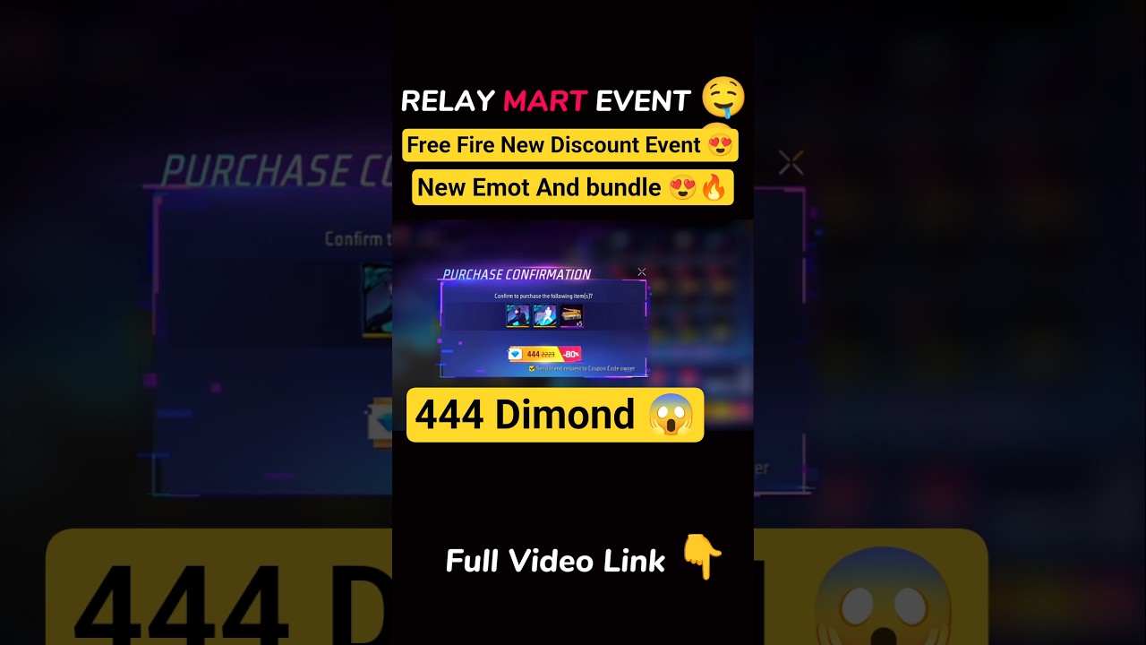 444 Diamond 💎😱 | Relay Mart Event😍 | 