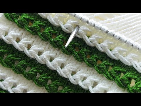 видео: Easy And Beautiful knitting pattern