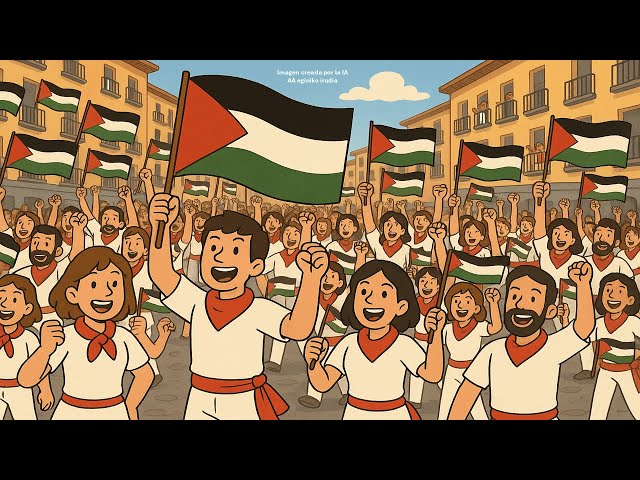SF25: Kalejira a favor de PALESTINA -ren aldeko Kalejira