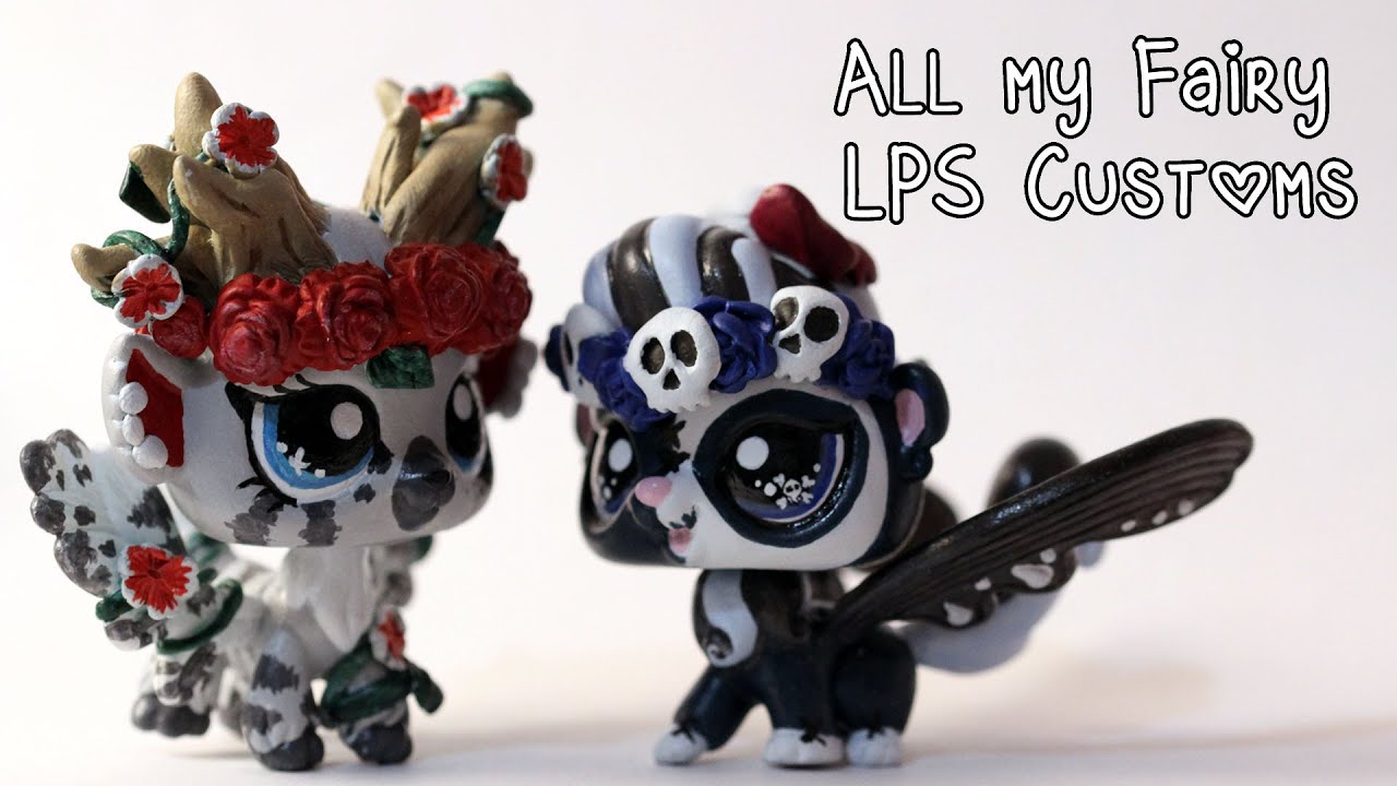 All my Fairy LPS Customs! - YouTube