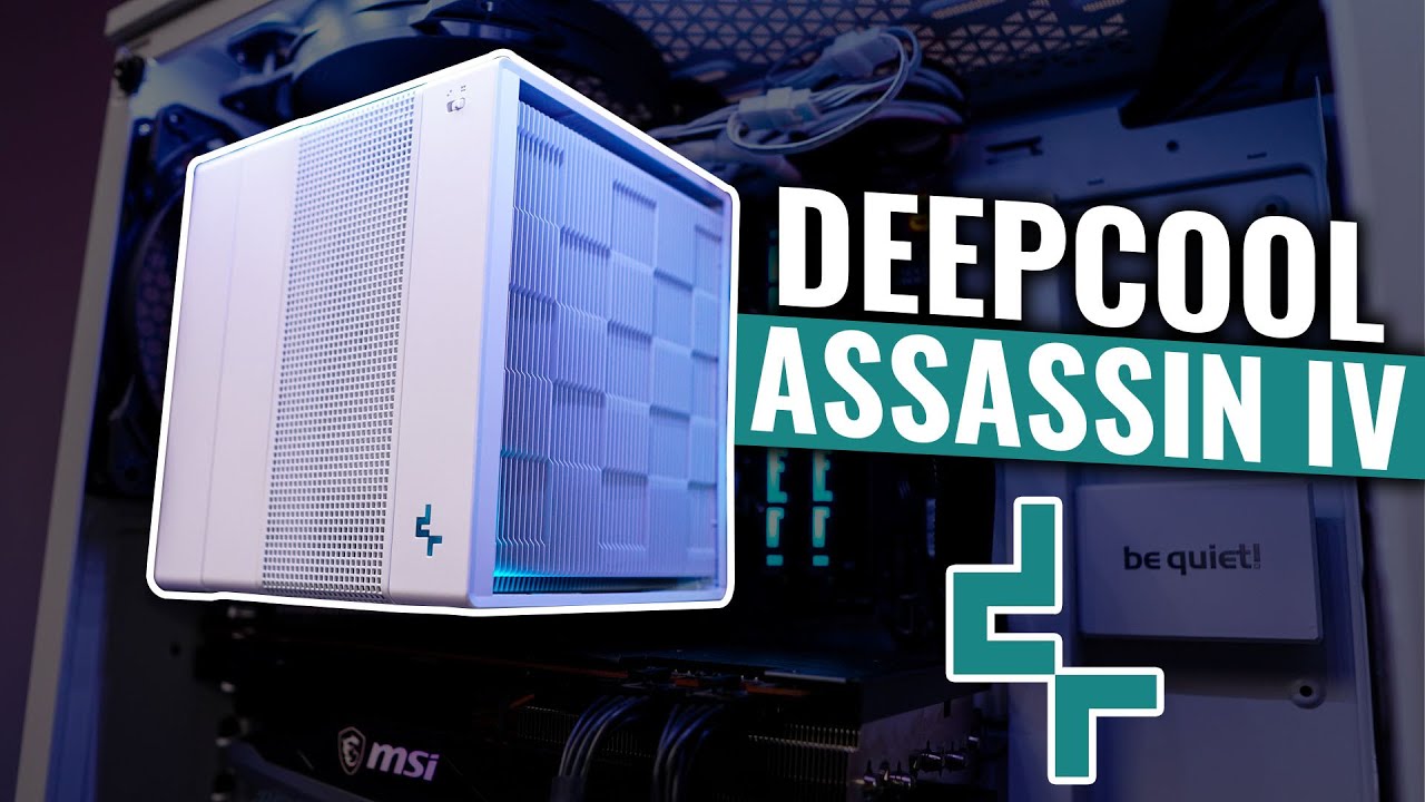 DeepCool Assassin IV review - a completely new air cooler design!