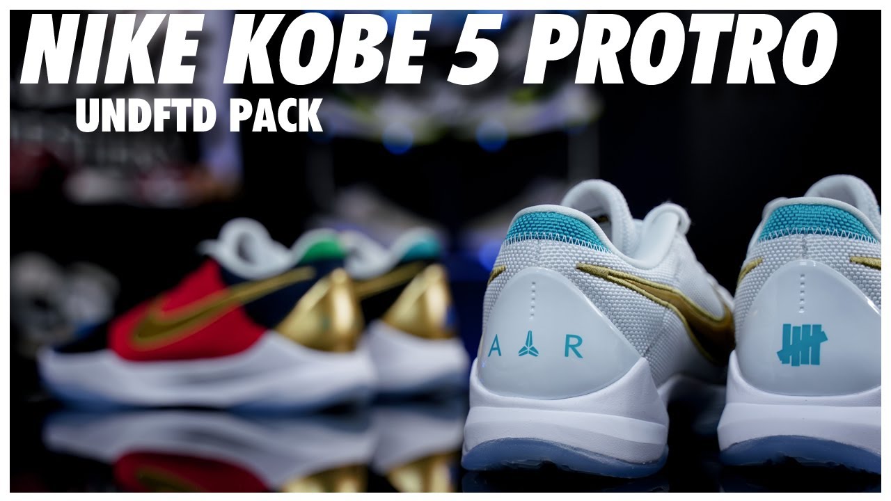 kobe 5 protro undefeated pack