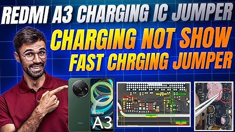 Mi A3 charging problem solution||Redmi A3 charging IC jumper||Xiaomi A3 Slow Chrging solution😱