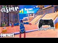 Fortnite ASMR - Relaxing Solo Squad Win (🎮 PS4 Controller Sounds + Whispering)