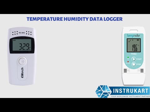 Elitech RC-4HC and Tempnote TH32 temperature and humidity datalogger| Digital Temperature Datalogger