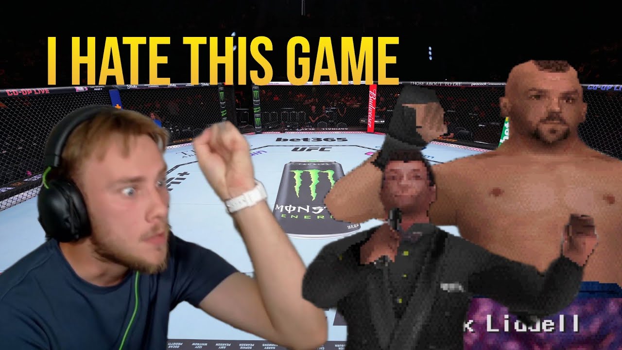 I PLAYED THE FIRST EVER UFC GAME (MAJOR CRASHOUT)