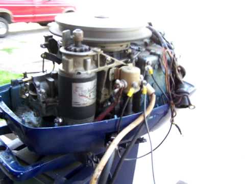 1980 Evinrude 35 HP Long Remote - RUNS!! - YouTube johnson outboard starter diagram 