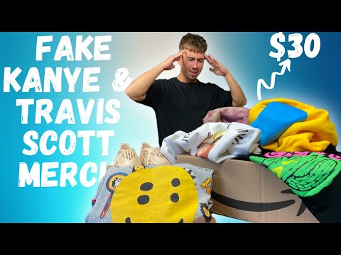 Unboxing Loads Of Fake Merch! | Travis, Kanye x Cpfm