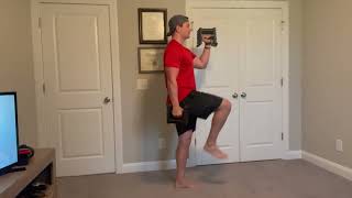 Offset Dumbbell Marches