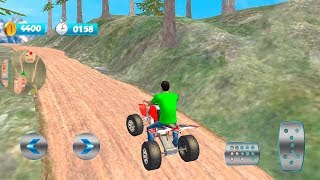 ATV Top Mountain Bike Taxi Racing Game - Atv Bike Games - Bike 3D Games screenshot 5