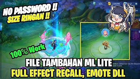 Data Open Full Efek Prep Emote, Recall Spawn, Eliminasi & Trail Terbaru | Data Tambahan Efek Emote