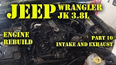 Intake manifold replacement 2008 Jeep Wrangler  upper intake removal -  YouTube