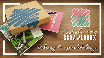 Scrawlr Box September 2020 | Unboxing + Challenge