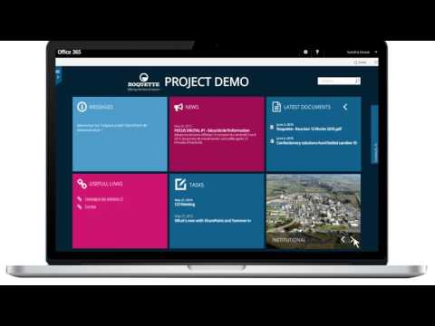 Vidéo de présentation du portail Sharepoint