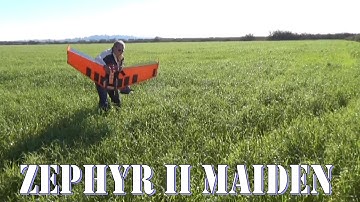 Zephyr II Maiden flight