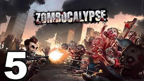 Zombocalypse - Gameplay Walkthrough Part 5 - Prison (iOS, Android)
