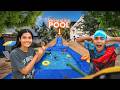 We Made a Big Swimming Pool in Front of Our Home 😍🌊 Chattambees