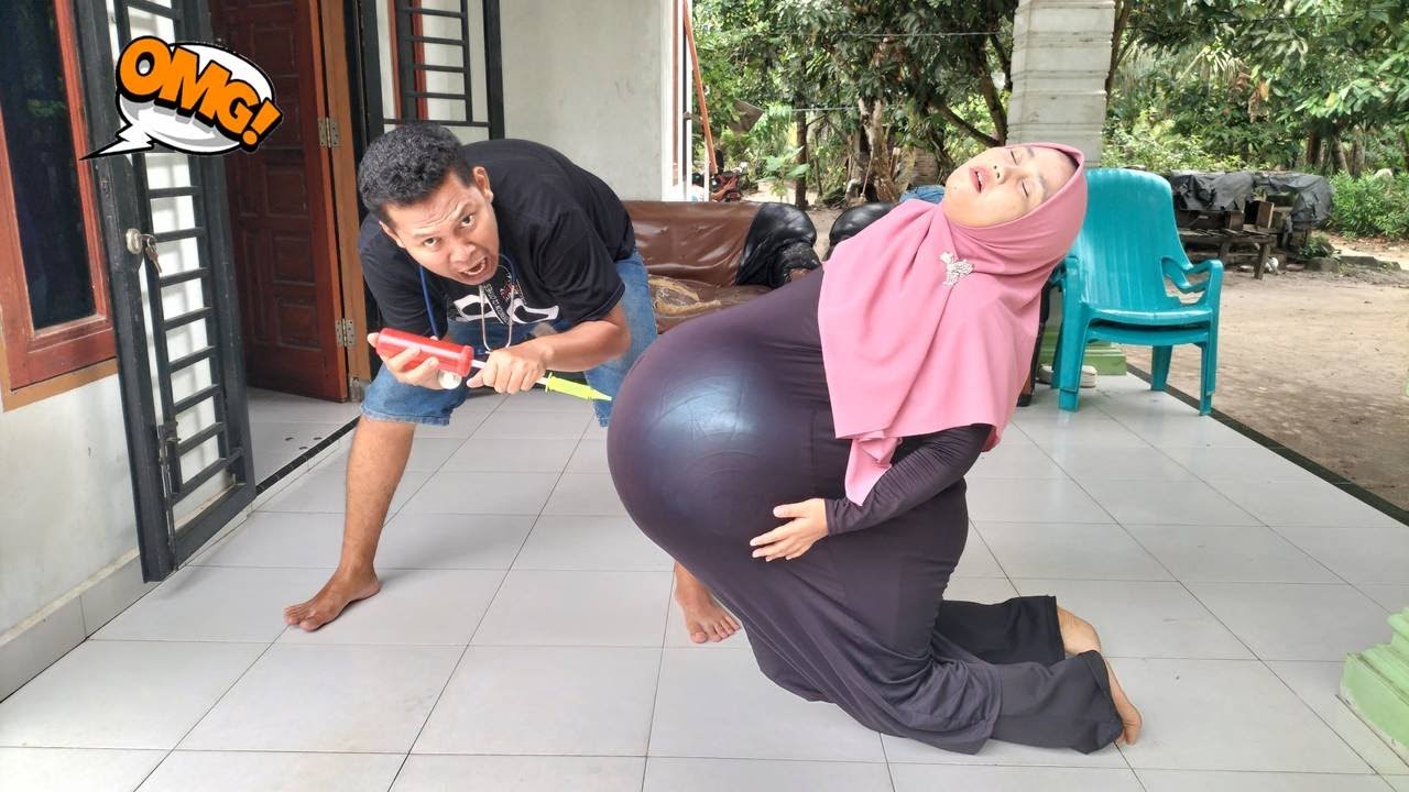 Drama Lucu 💢😱 Ibu Hamil Melahirkan Pingsan Di Suntik Dokter