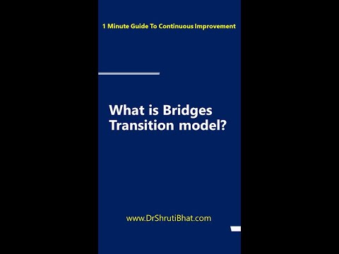 What is Bridges transition change model?  | Bridges Transition model explained
