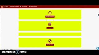 info 476 SU Athletic Training Application screenshot 1