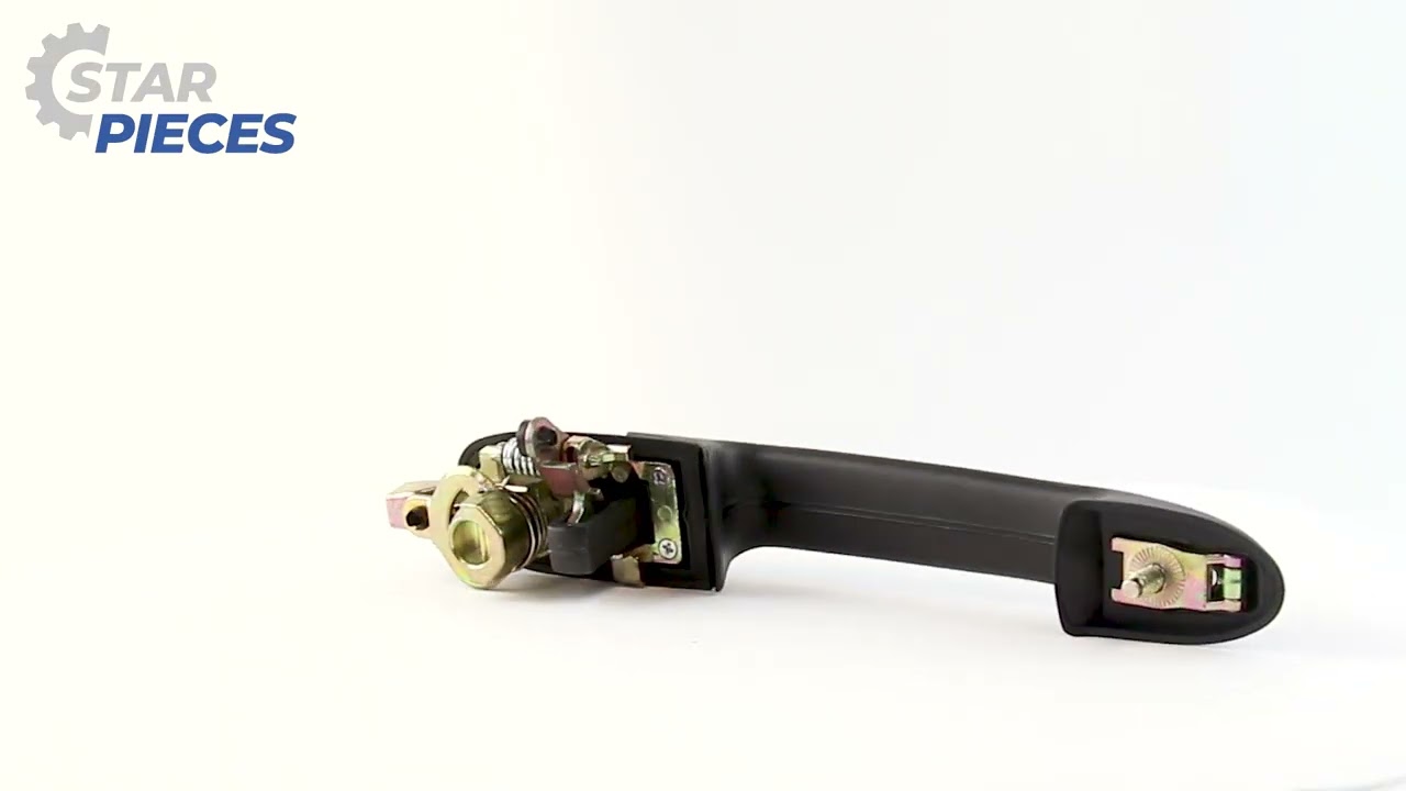 Poignée Porte Extérieure Avant Gauche Fiat Bravo/Brava/Marea (1995-2002) – Noir, Compatible Barillet