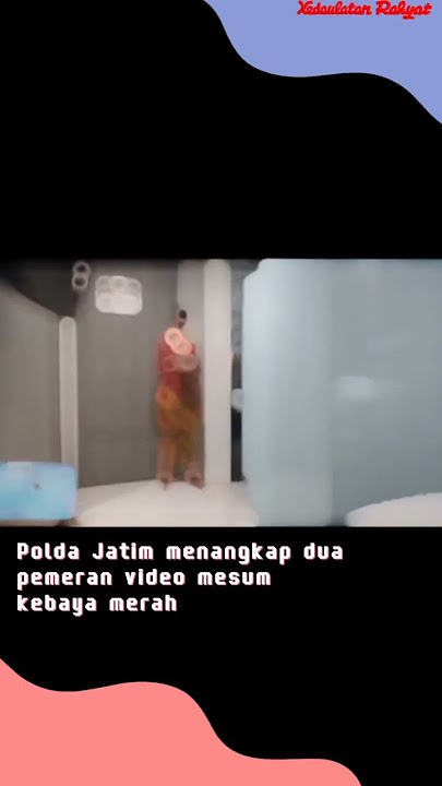 Polisi tangkap pemeran video mesum 'Kebaya Merah'