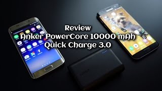 Review Anker PowerCore 10000 mAh Quick Charge 3.0 - power bank