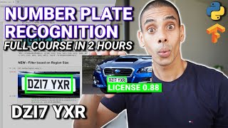 : Automatic Number Plate Recognition using Tensorflow and EasyOCR Full Course in 2 Hours | Python