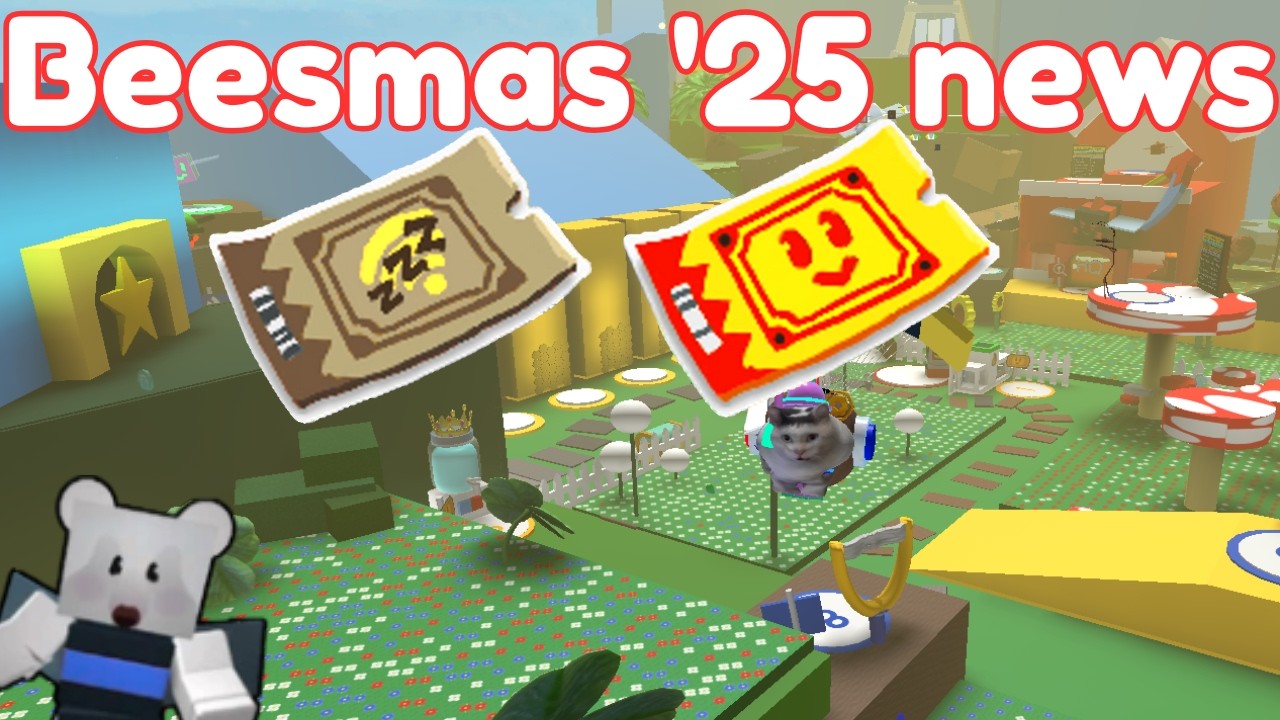 OFFLINE VOUCHER & TICKET VOUCHER!? BEESMAS 2025 LEAKS! Roblox Bee Swarm ...