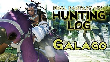 FFXIV-  Hunting Log: Galago