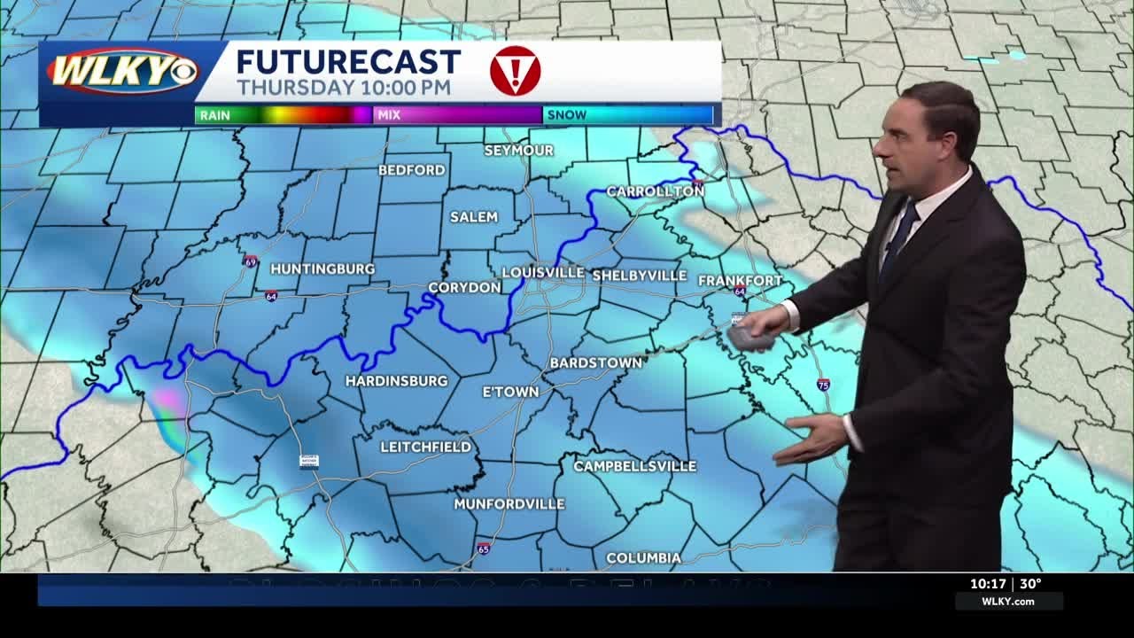 Severe Alert for snow showers tonight - YouTube