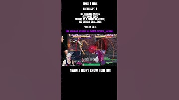 TEKKEN 8 Steve #shorts #combo #100DmgChallenge AGAIN; NO REPEATED MOVES & MORE!!! #reels #stevefox