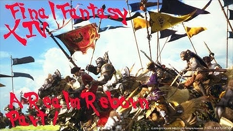 Welcome to Eorzea! Final Fantasy XIV: A Realm Reborn Gameplay Walkthrough Part 1(PS4)