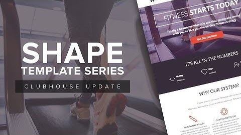 OptimizePress Club: Shape - Landing Page Template Series (Page #1)