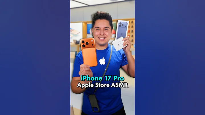 ASMR with the NEW iPhone 17 Pro | Apple Employee Roleplay 📱