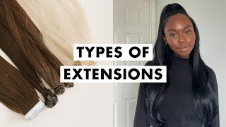 Different Types of Hair Extensions | Hair Extensions 101