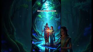 Ram And Sita In Forest