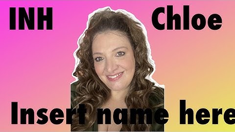 Try on INH tutorial | Insert name here extensions ponytail half up half down: style Chloe inhbabe
