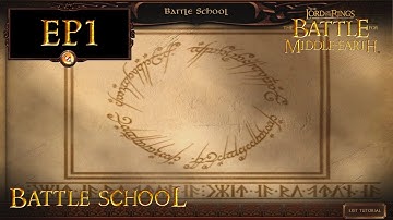 LoTR - Battle for Middle Earth (BFME 1) EP1: Battle School a.k.a Tutorial