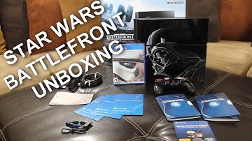 PlayStation 4 STAR WARS LIMITED EDITION Battlefront UNBOXING!