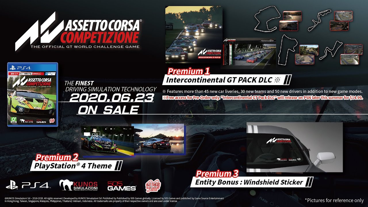 Assetto Corsa Competizione - PlayStation 4 : 505 Games: Video Games, assetto  corsa ps4 