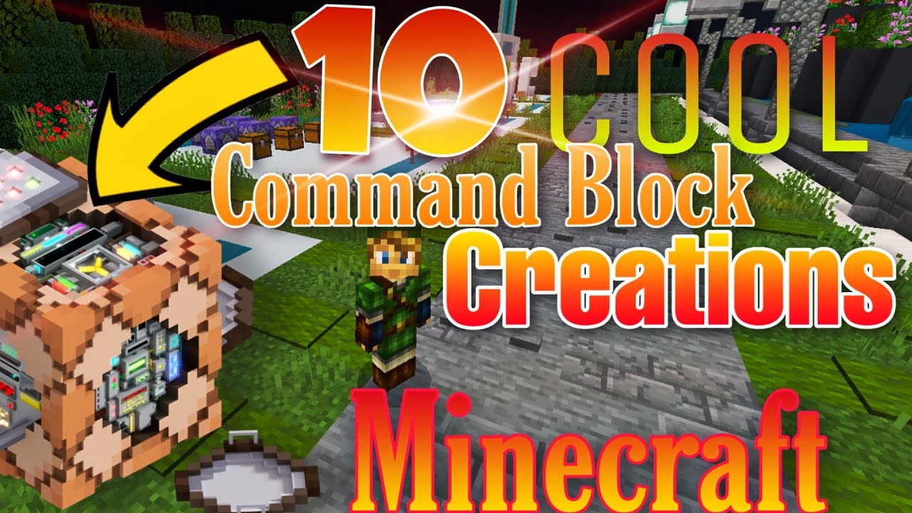 #10 Simple Command Block Creations | Minecraft | MassiveDragon - YouTube