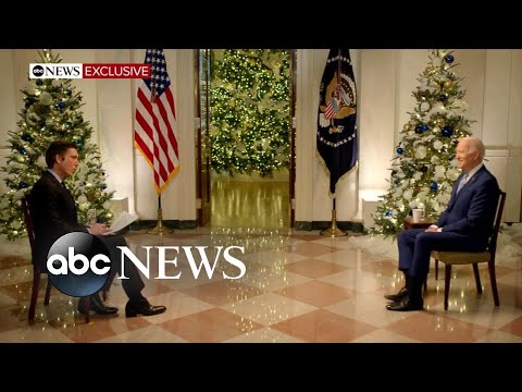 President Joe Biden addresses the state of COVID-19 in an ABC News exclusive l NTL