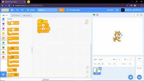 How to make your sprite fade in scratch - Elias Blade